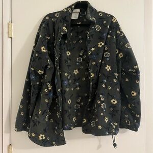Y2K Northern Reflections Floral Patterned Women's Jacket
